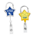 JUMBO Star Carabiner Badge Reel - DOME